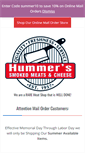 Mobile Screenshot of hummersmeats.com